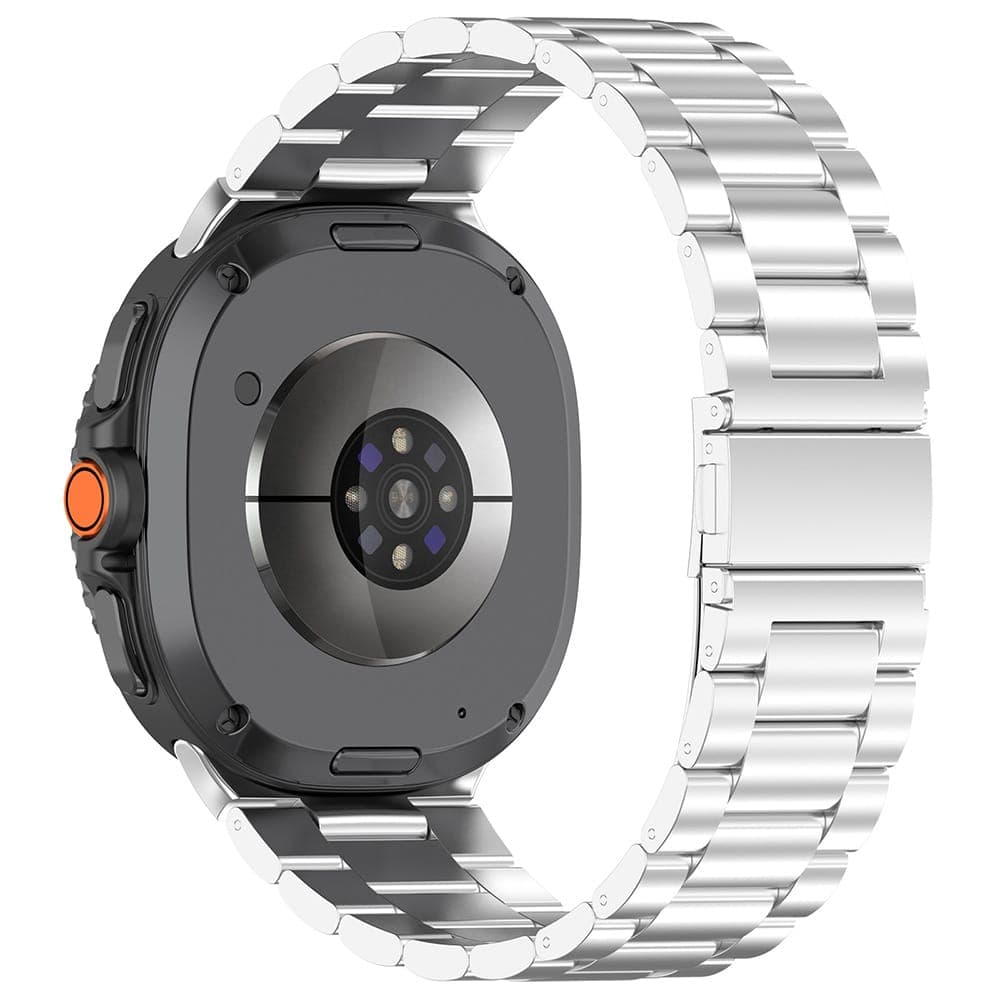 Techsuit - Watchband (w010) - Samsung Galaxy Watch8 40mm/watch8 44mm/watch8 Classic - Silver