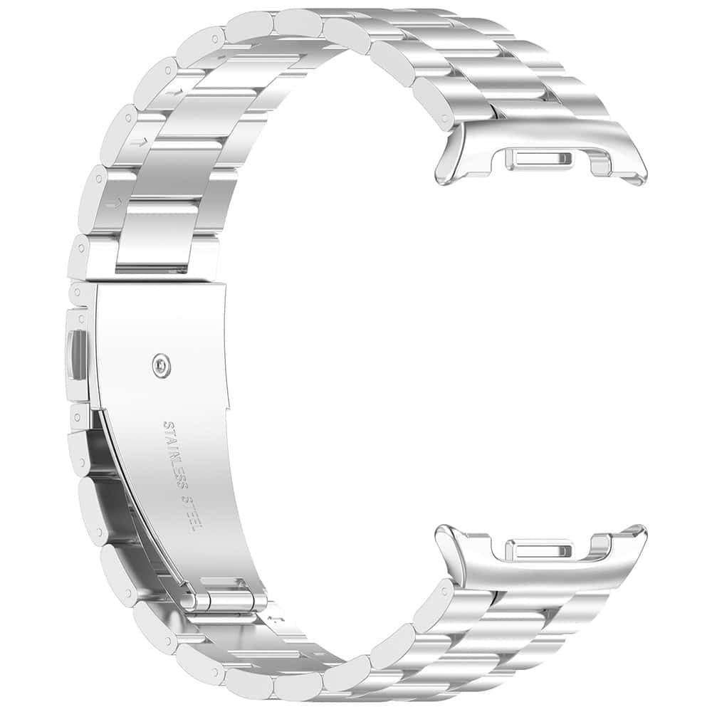 Techsuit - Watchband (w010) - Samsung Galaxy Watch8 40mm/watch8 44mm/watch8 Classic - Silver 2