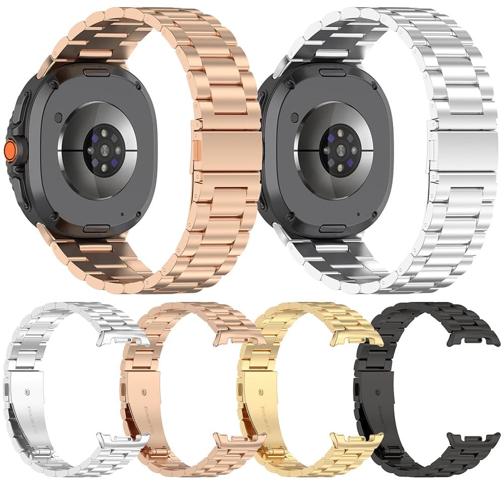 Techsuit - Watchband (w010) - Samsung Galaxy Watch8 40mm/watch8 44mm/watch8 Classic - Silver 6