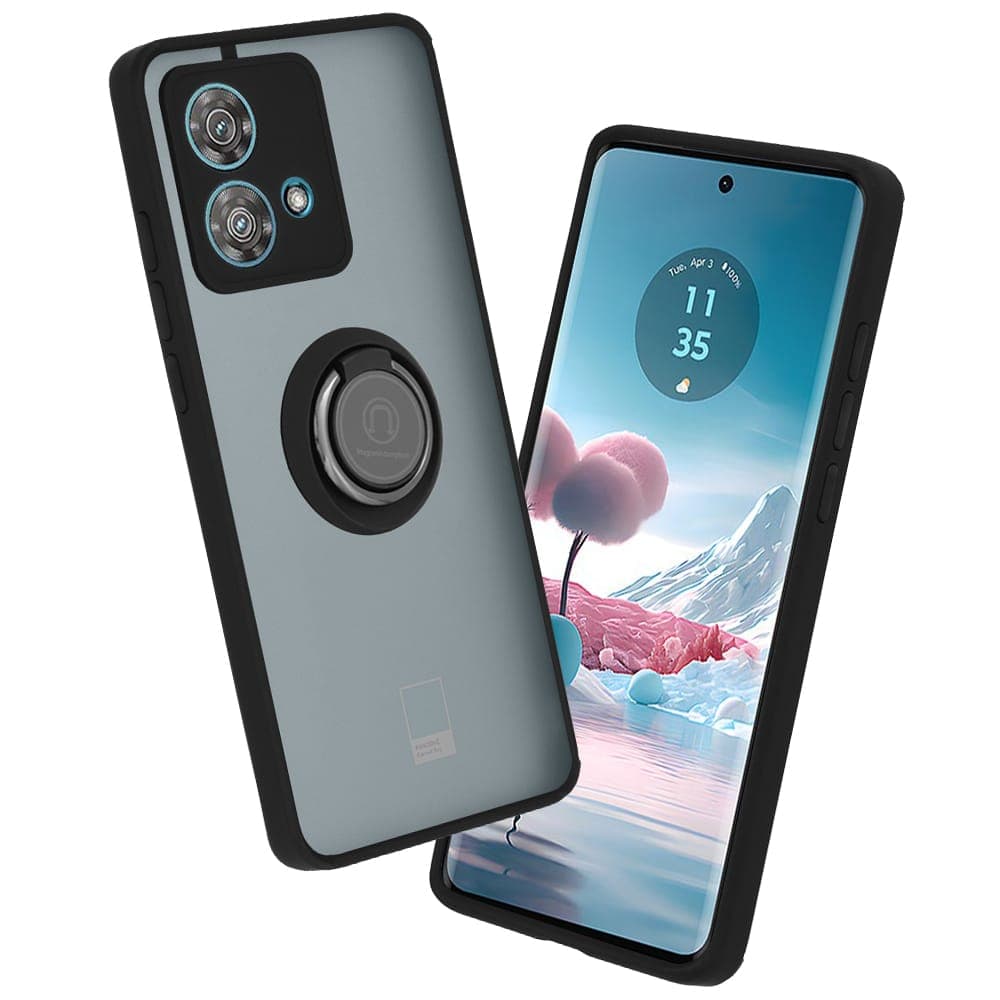 Techsuit Glinth - θήκη για Motorola Edge 40 Neo - Μαύρο