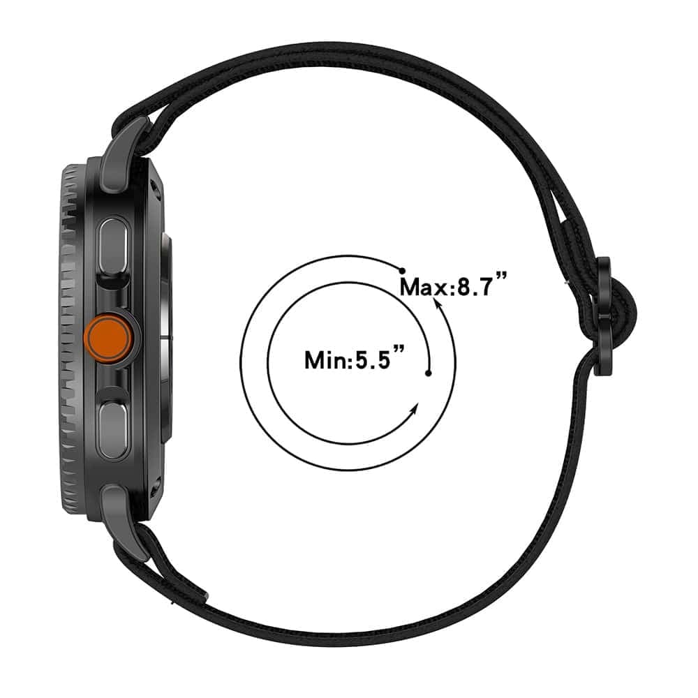 Techsuit Watchband (W080) - θήκη για Samsung Galaxy Watch8 40mm / 44mm Classic - Καφέ 5