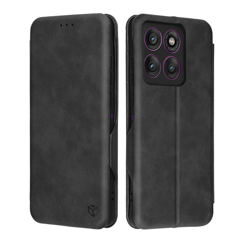Techsuit Safe Wallet Plus - θήκη για Motorola Edge 60 Pro - Μαύρο