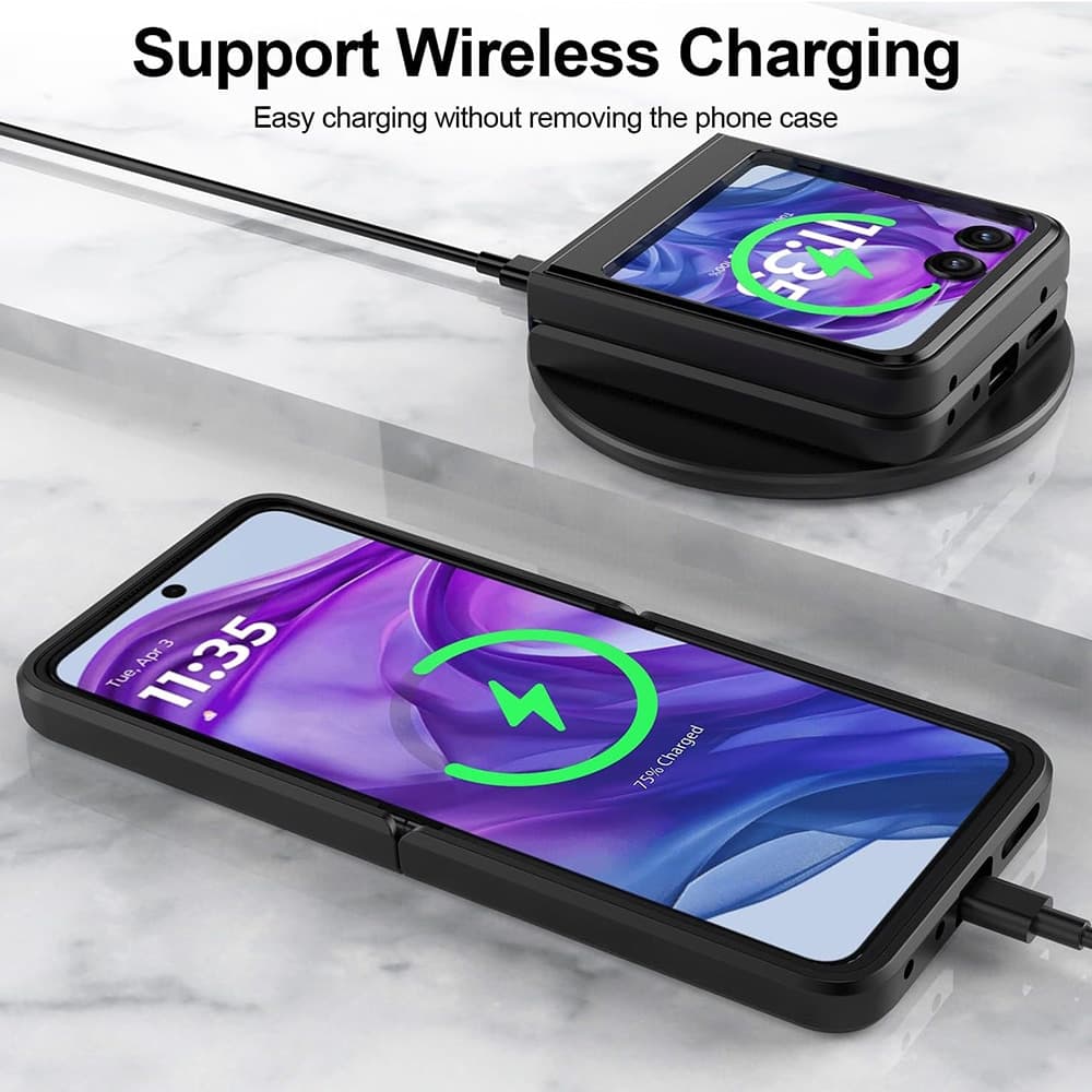Techsuit CamShield Series - θήκη για Motorola Razr 60 Ultra - Μαύρο 5