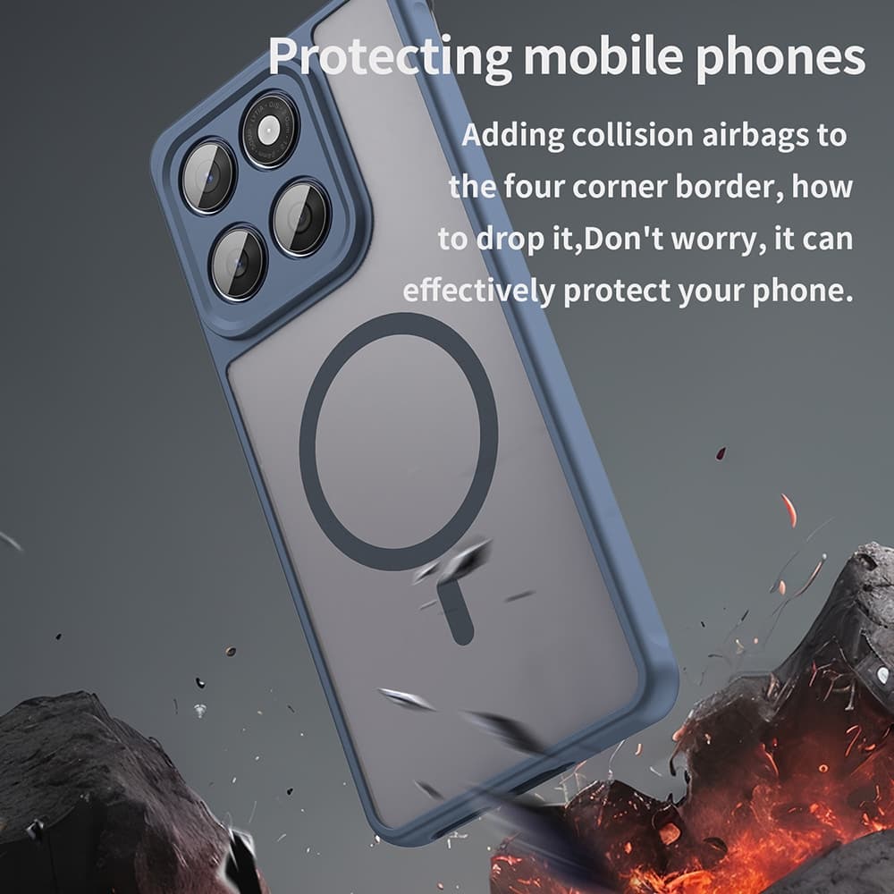 Techsuit HaloFrost II - θήκη για Motorola Edge 60 / Fusion - Μπλε 4