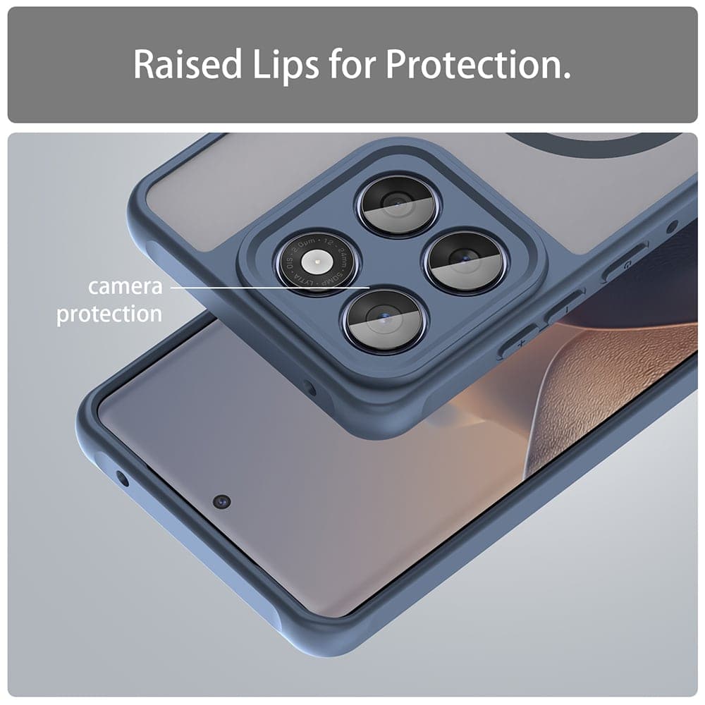 Techsuit HaloFrost II - θήκη για Motorola Edge 60 / Fusion - Μπλε 5