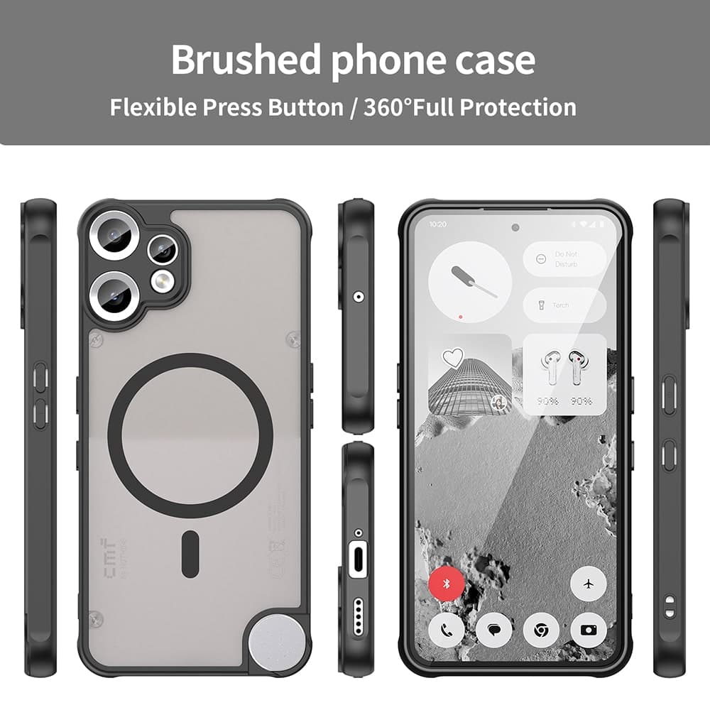 Techsuit HaloFrost II - θήκη για Nothing CMF Phone 2 Pro - Μαύρο 4