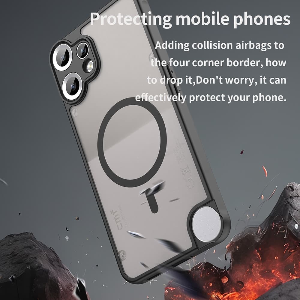 Techsuit HaloFrost II - θήκη για Nothing CMF Phone 2 Pro - Μαύρο 3