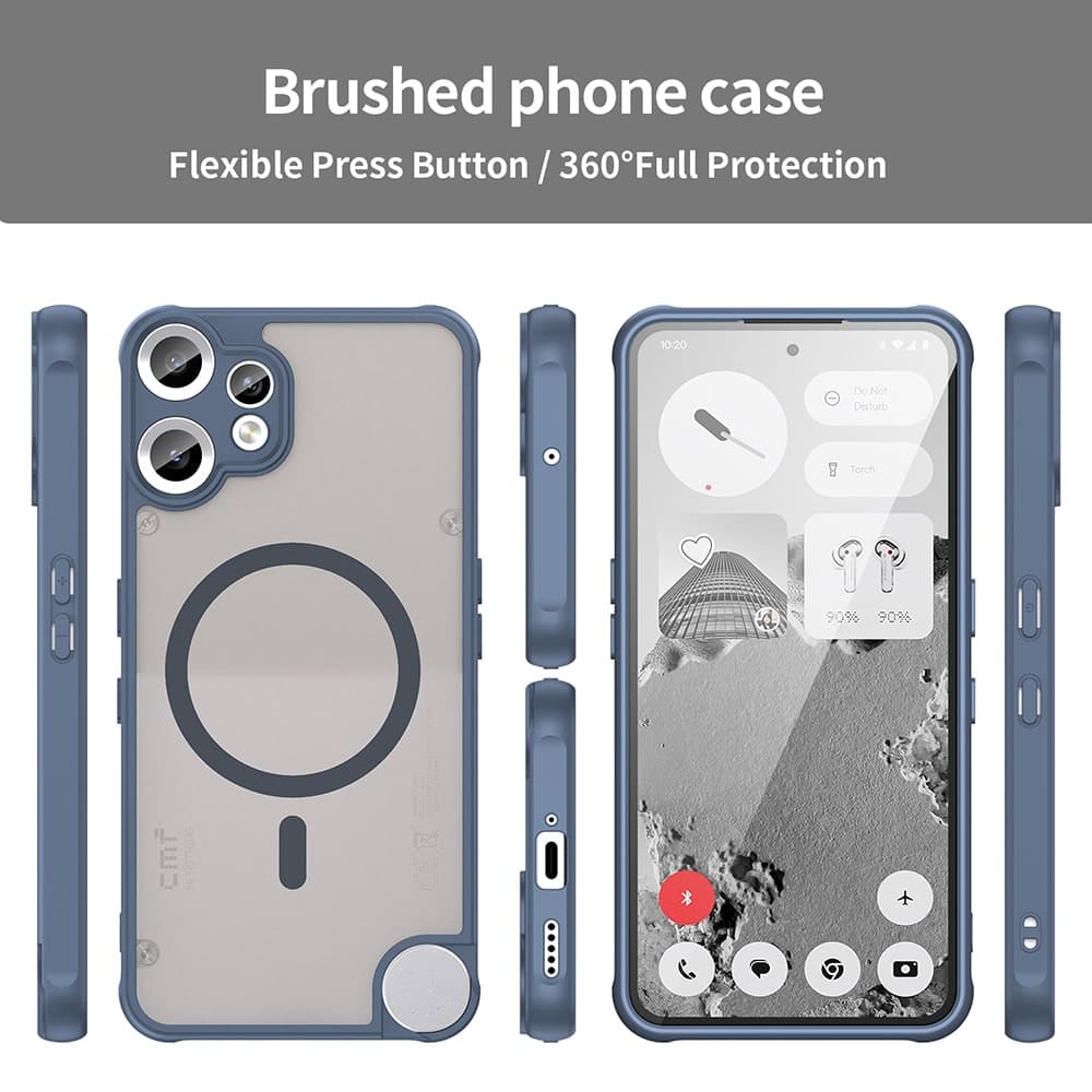 Techsuit HaloFrost II MagSafe - θήκη για Nothing CMF Phone 2 Pro - Μπλε 3