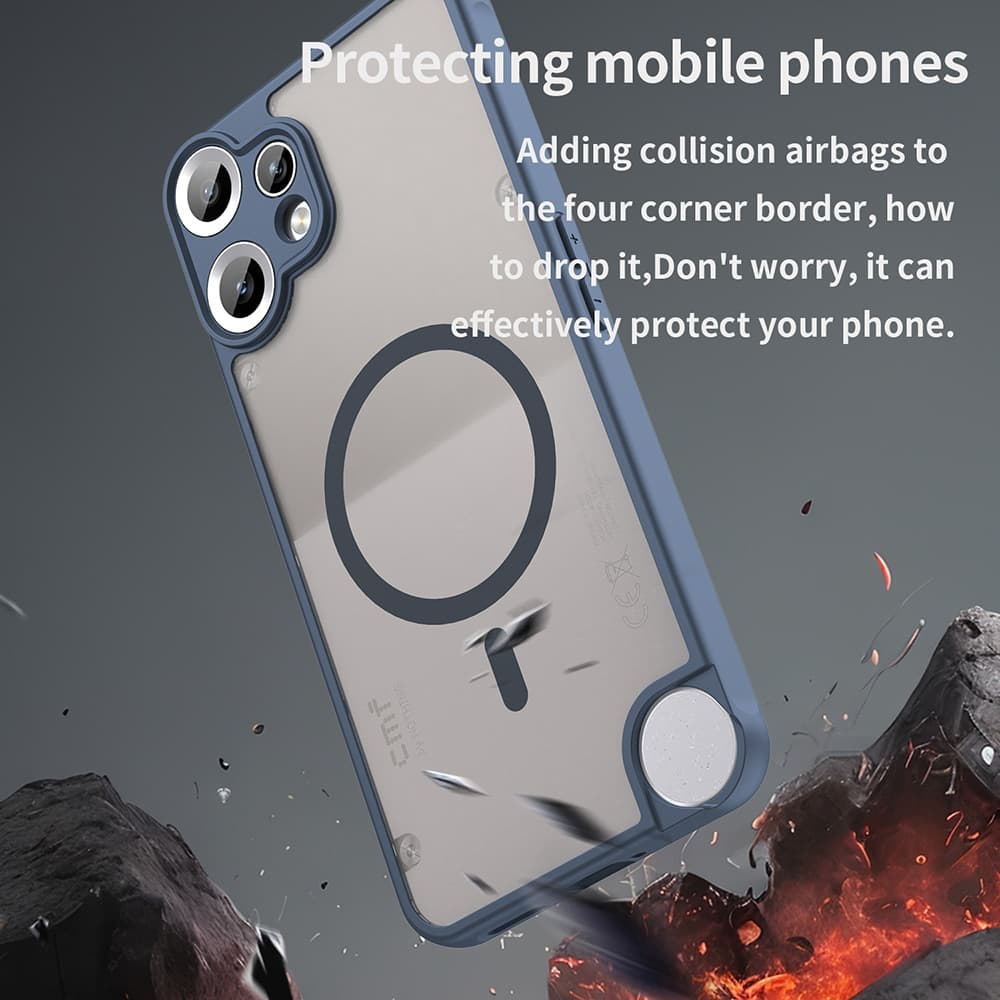 Techsuit HaloFrost II MagSafe - θήκη για Nothing CMF Phone 2 Pro - Μπλε 5