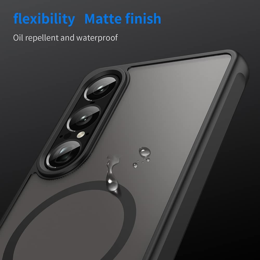 Techsuit HaloFrost II MagSafe - θήκη για Sony Xperia 1 VII - Μαύρο 6