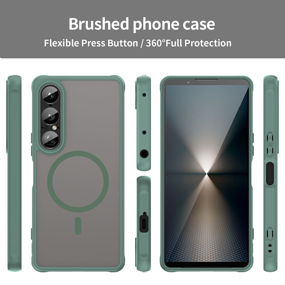 Techsuit HaloFrost II MagSafe - θήκη για Sony Xperia 1 VII - Πράσινο 3