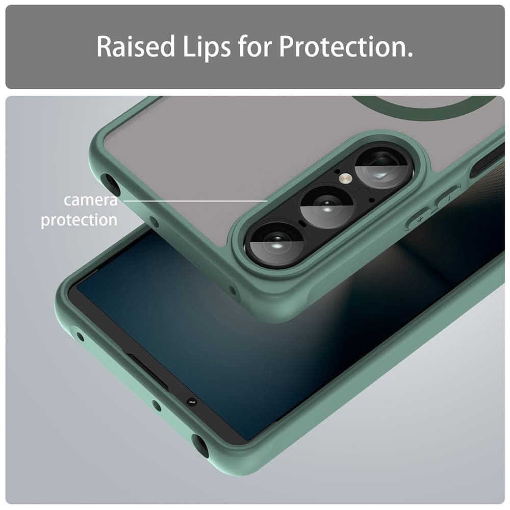 Techsuit HaloFrost II MagSafe - θήκη για Sony Xperia 1 VII - Πράσινο 4