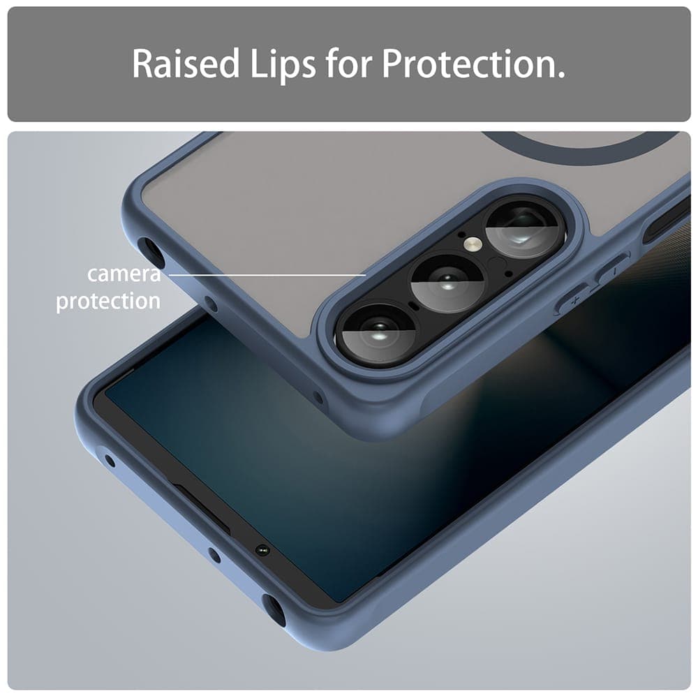 Techsuit HaloFrost II MagSafe - θήκη για Sony Xperia 1 VII - Μπλε 4