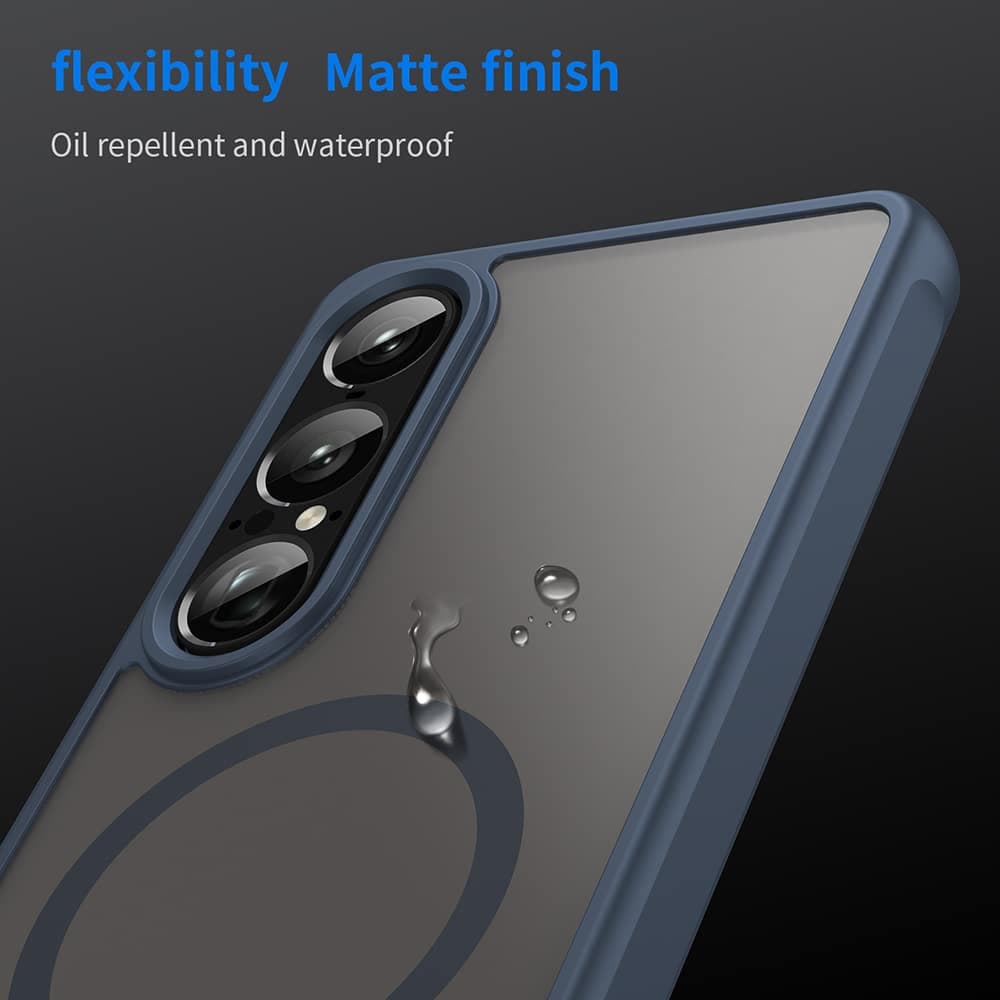 Techsuit HaloFrost II MagSafe - θήκη για Sony Xperia 1 VII - Μπλε 6