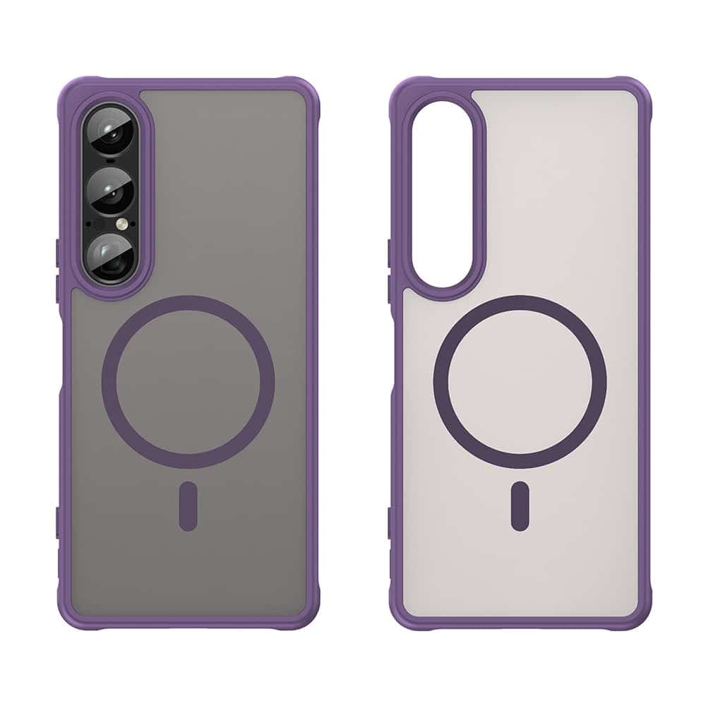 Techsuit HaloFrost II MagSafe - θήκη για Sony Xperia 1 VII - Μωβ 2