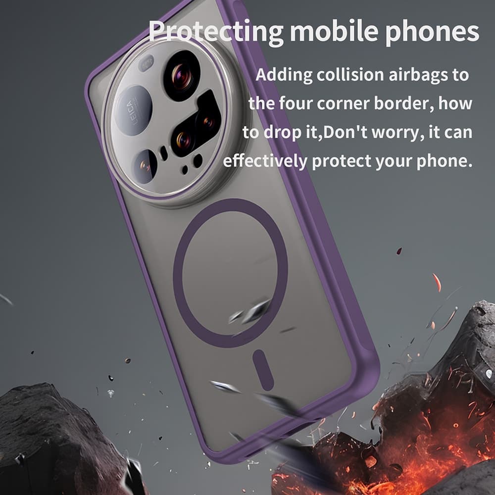 Techsuit HaloFrost II - θήκη για Xiaomi 15 Ultra - Μωβ 4