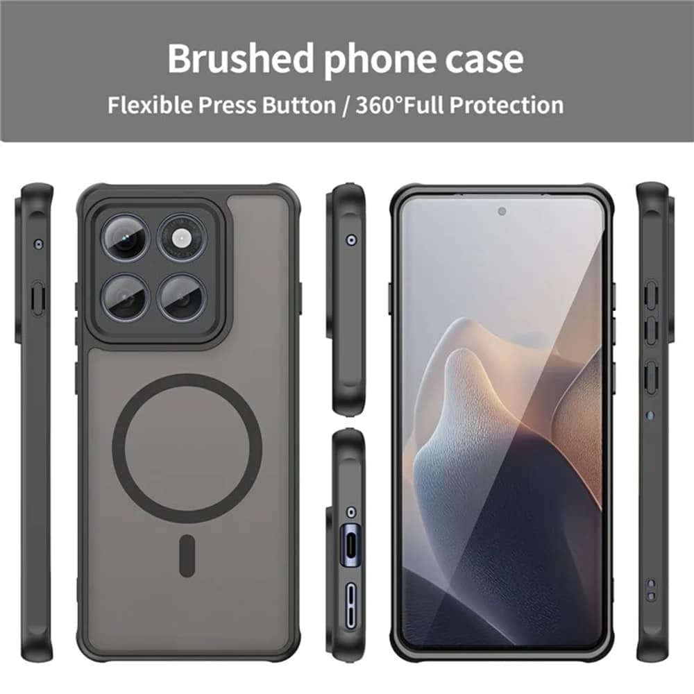 Techsuit HaloFrost II MagSafe - θήκη για Motorola Edge 60 Pro - Μαύρο 3