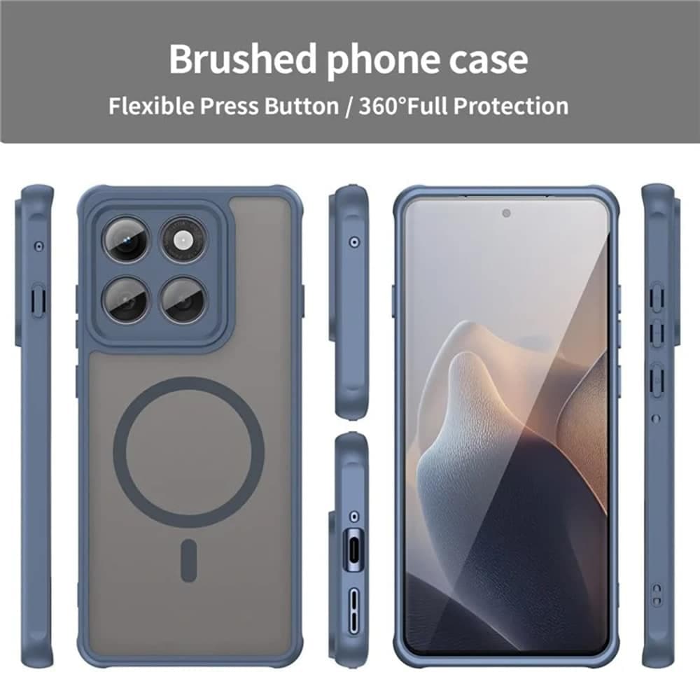 Techsuit HaloFrost II MagSafe - θήκη για Motorola Edge 60 Pro - Μπλε 6