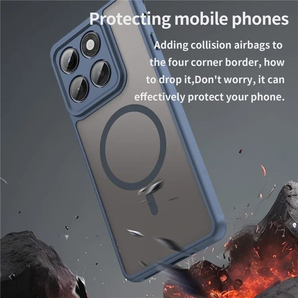 Techsuit HaloFrost II MagSafe - θήκη για Motorola Edge 60 Pro - Μπλε 3