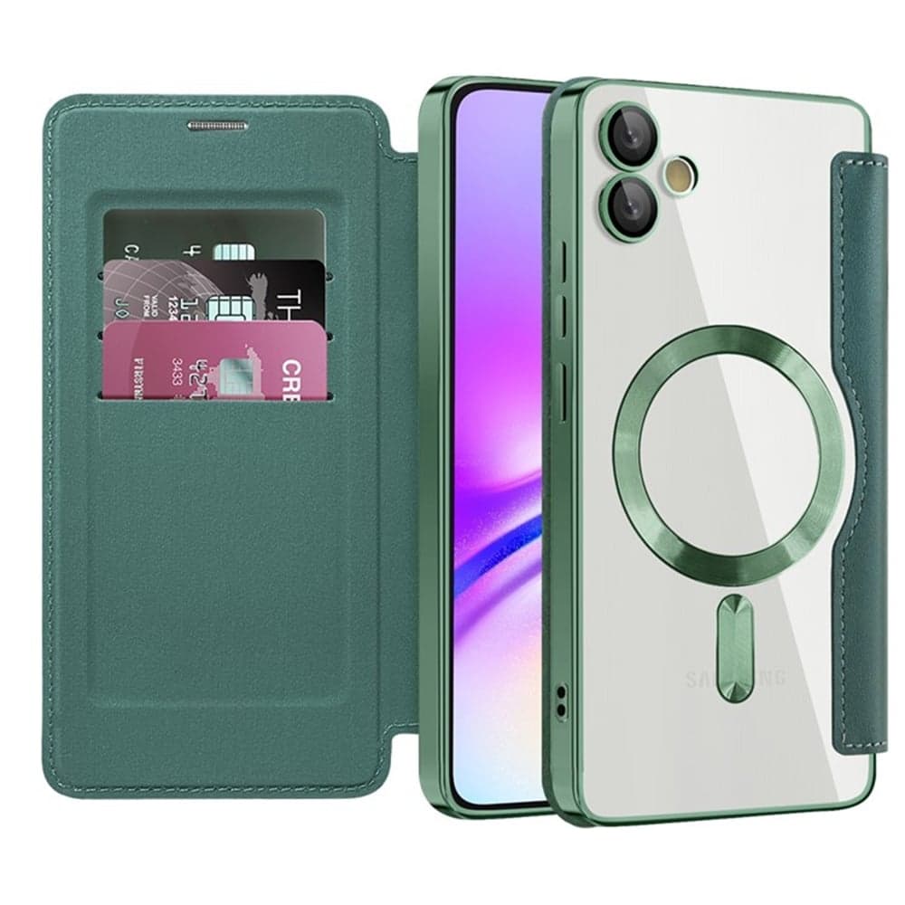 Techsuit SmartMag Book - θήκη για Samsung Galaxy A05 - Πράσινο