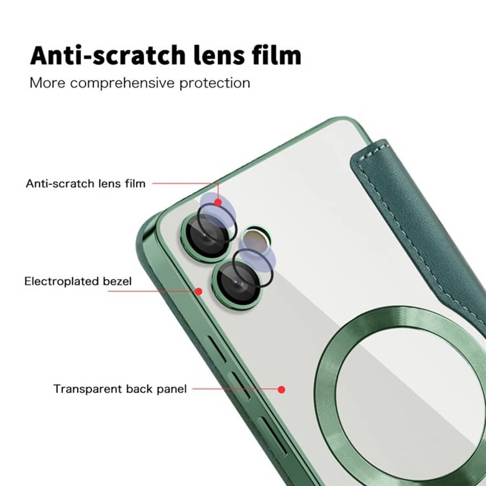 Techsuit SmartMag Book - θήκη για Samsung Galaxy A05 - Πράσινο 3