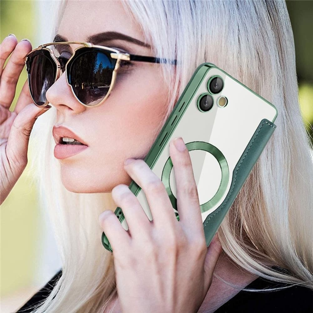 Techsuit SmartMag Book - θήκη για Samsung Galaxy A05 - Πράσινο 6
