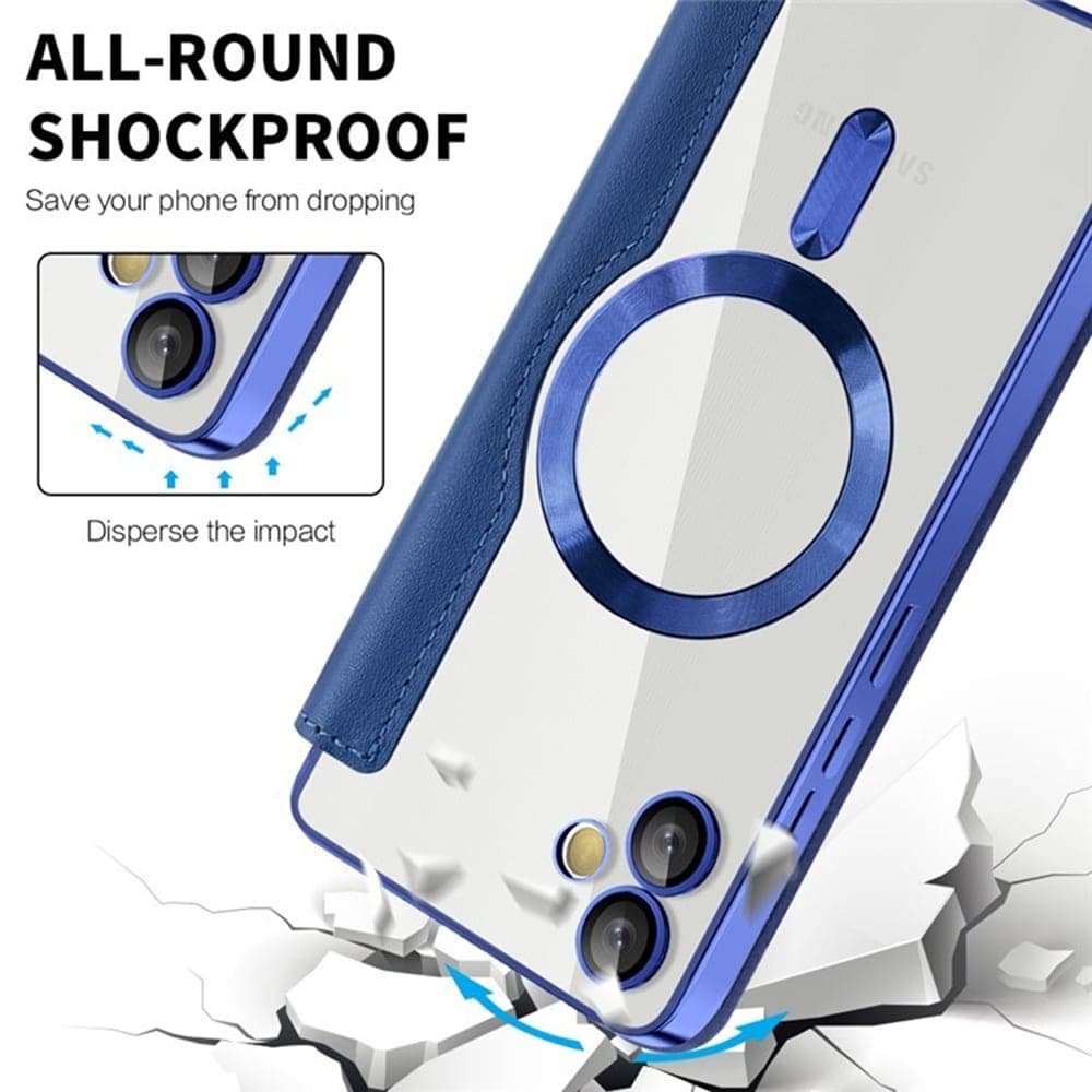 Techsuit SmartMag Book - θήκη για Samsung Galaxy A05 - Μπλε 4