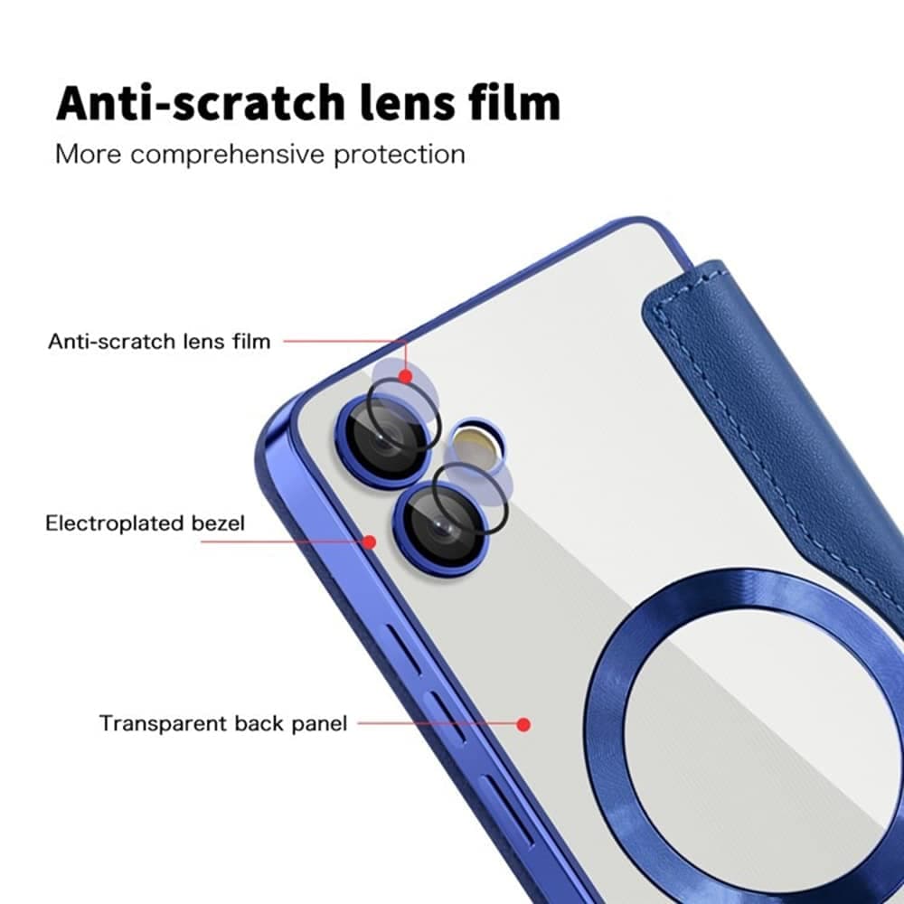 Techsuit SmartMag Book - θήκη για Samsung Galaxy A05 - Μπλε 3