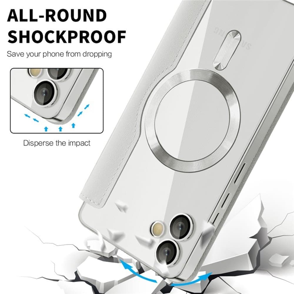 Techsuit SmartMag Book - θήκη για Samsung Galaxy A05 - Γκρι 4