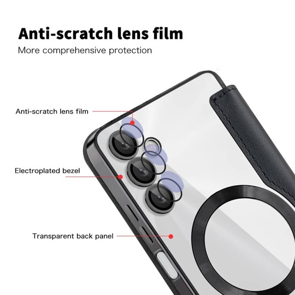 Techsuit SmartMag Book - θήκη για Samsung Galaxy A05s - Μαύρο 3