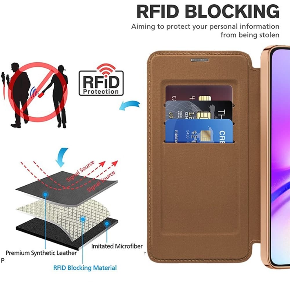Techsuit SmartMag - θήκη για Samsung Galaxy A05s - Καφέ 5