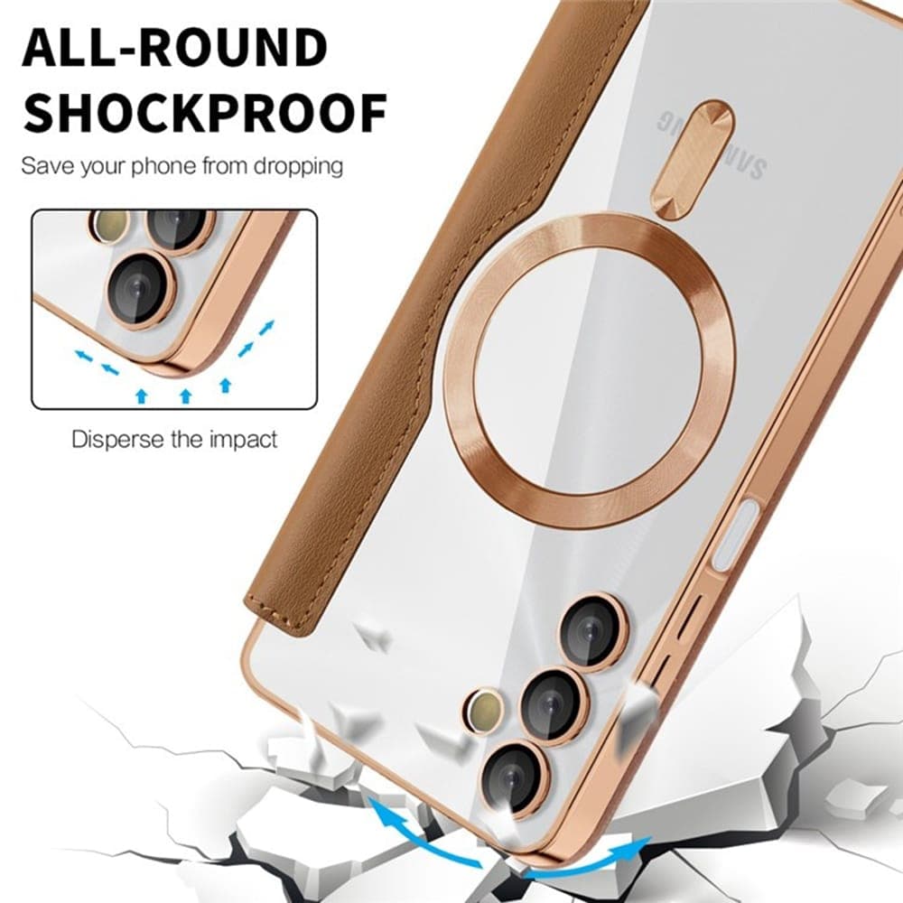 Techsuit SmartMag - θήκη για Samsung Galaxy A05s - Καφέ 4