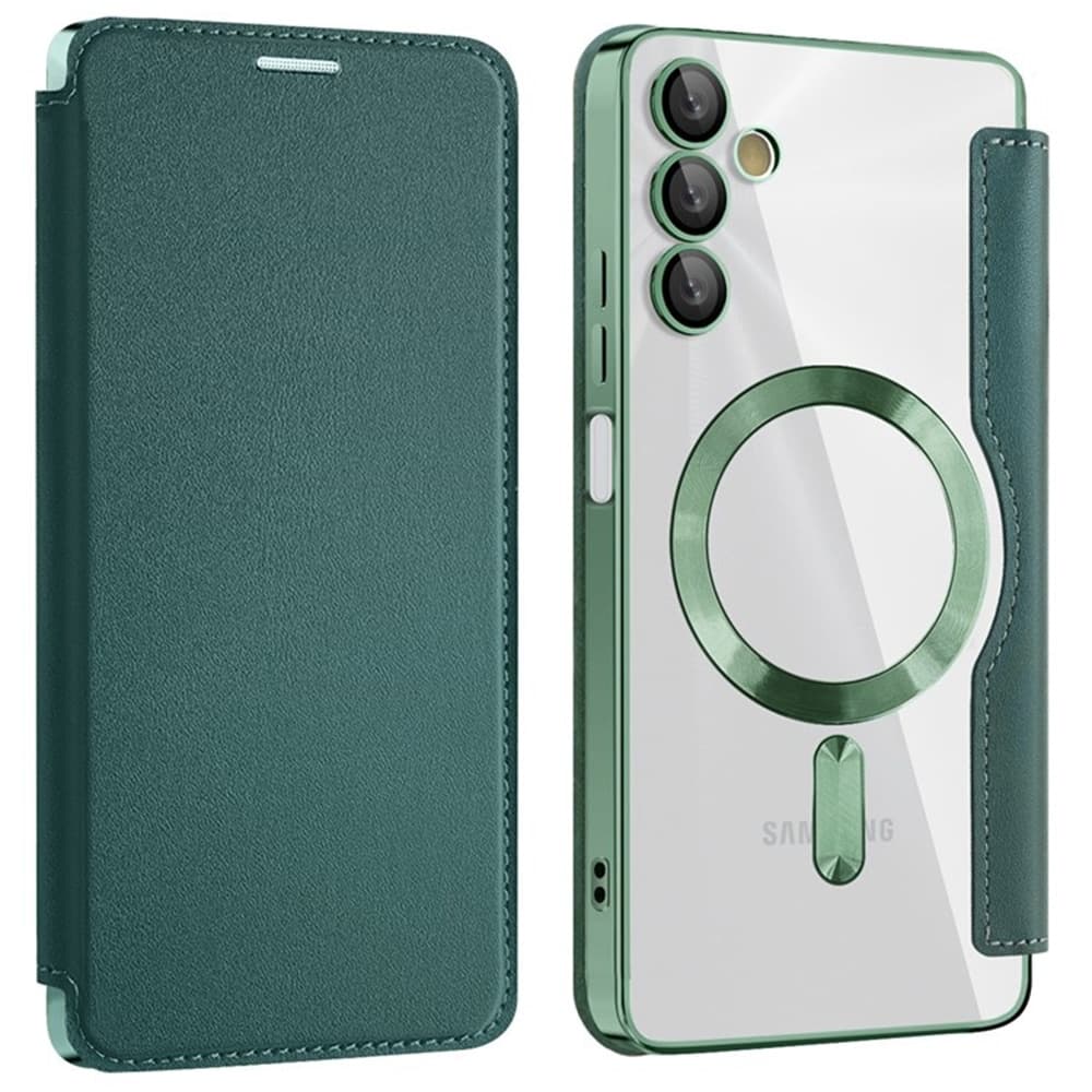 Techsuit SmartMag Book - θήκη για Samsung Galaxy A05s - Πράσινο 2