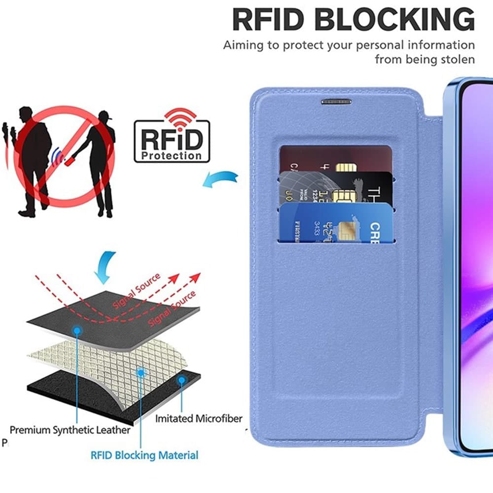 Techsuit SmartMag Book - θήκη για Samsung Galaxy A05s - Πολύχρωμο 5