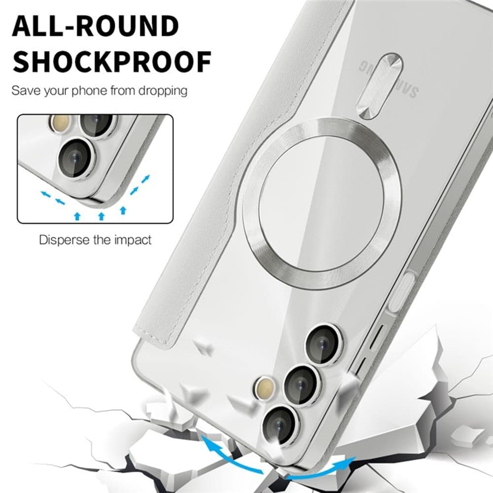 Techsuit SmartMag Book - θήκη για Samsung Galaxy A05s - Γκρι 4