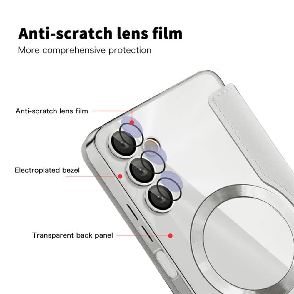Techsuit SmartMag Book - θήκη για Samsung Galaxy A05s - Γκρι 3
