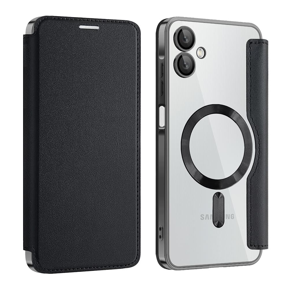 Techsuit SmartMag Book - θήκη για Samsung Galaxy A06 - Μαύρο 2