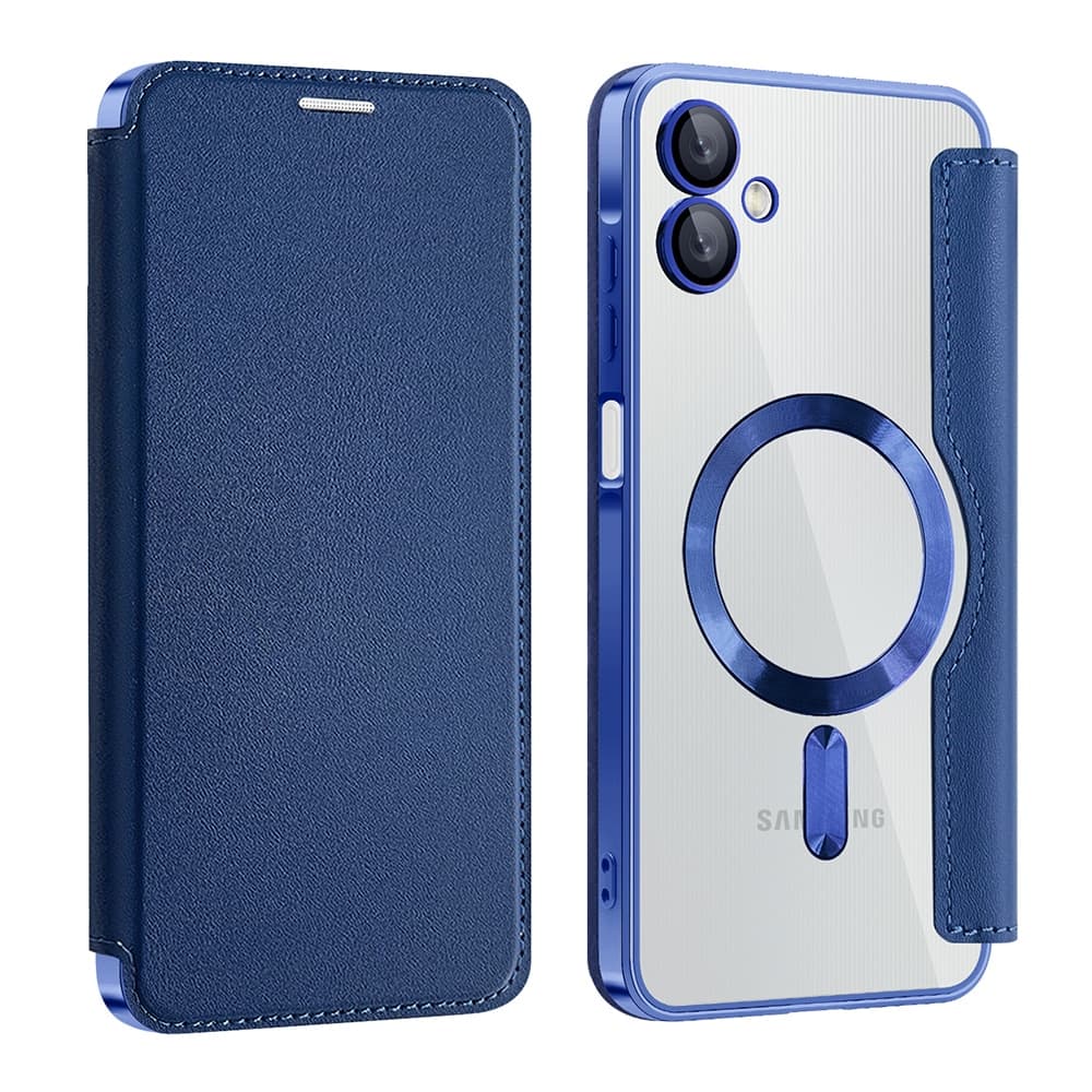 Techsuit SmartMag Book - θήκη για Samsung Galaxy A06 - Μπλε 2