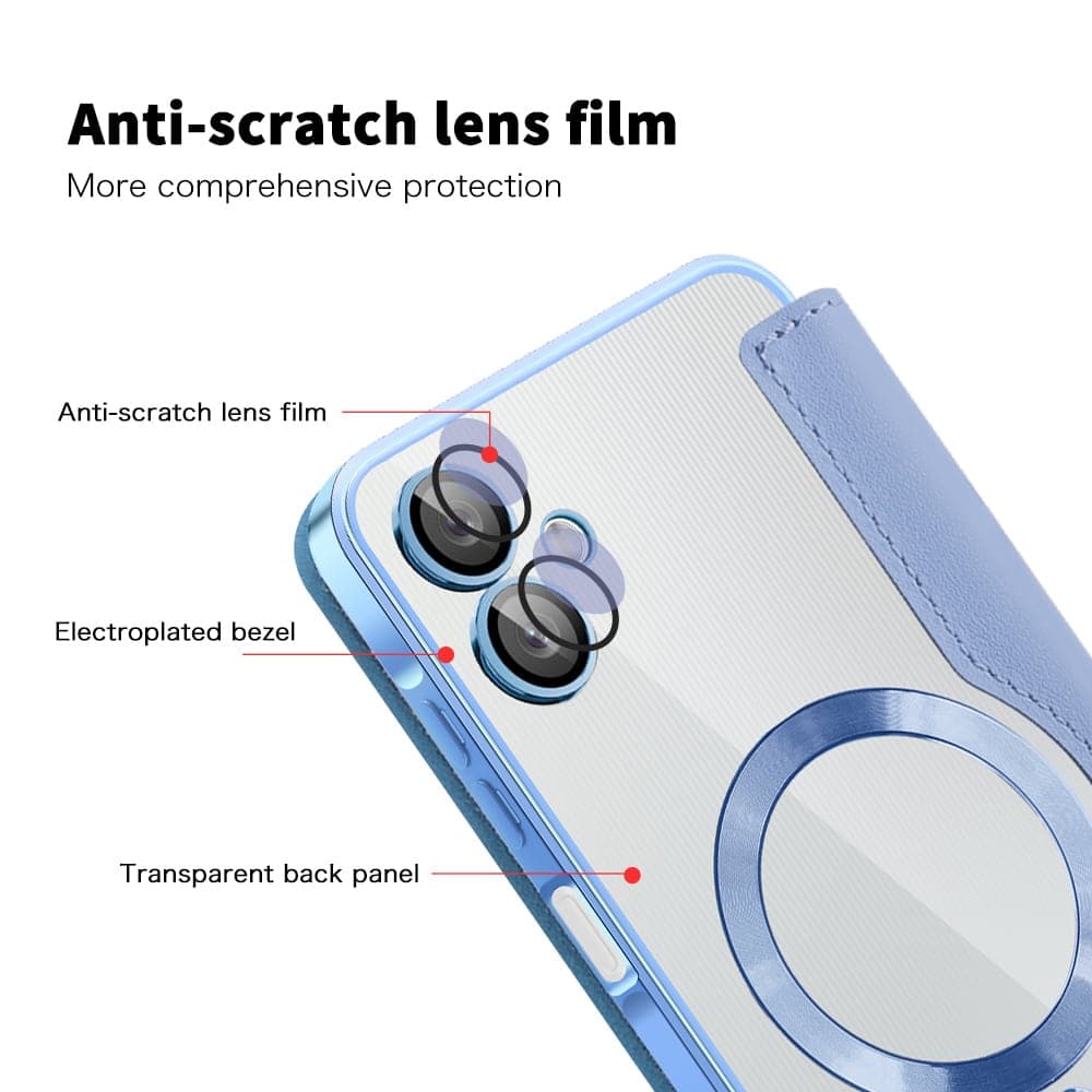 Techsuit SmartMag Book - θήκη για Samsung Galaxy A06 - Πολύχρωμο 3