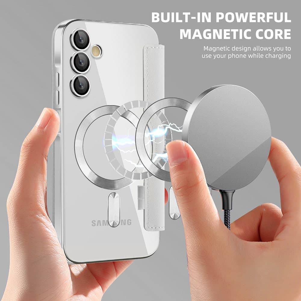 Techsuit SmartMag - θήκη για Samsung Galaxy A15 / 5G - Γκρι 6