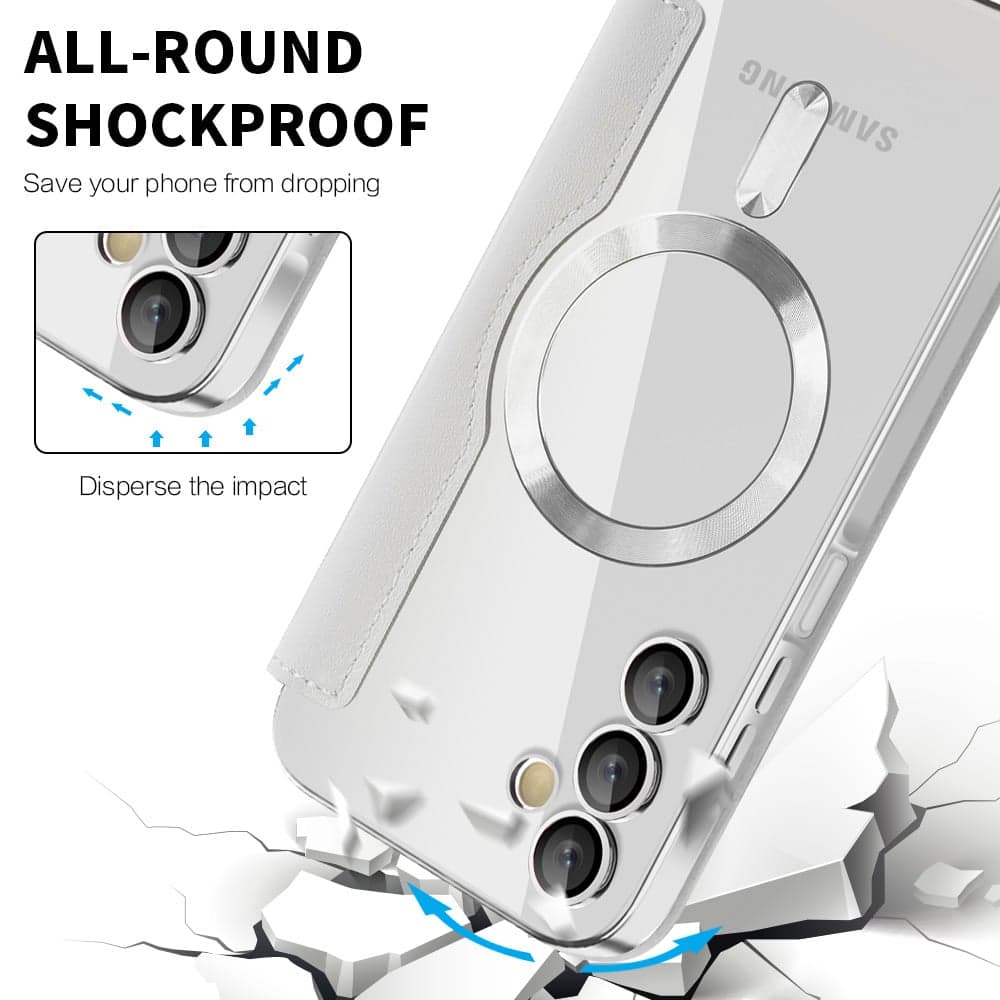 Techsuit SmartMag - θήκη για Samsung Galaxy A15 / 5G - Γκρι 4