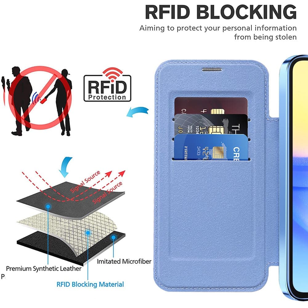 Techsuit SmartMag - θήκη για Samsung Galaxy A15 / 5G - Πολύχρωμο 5