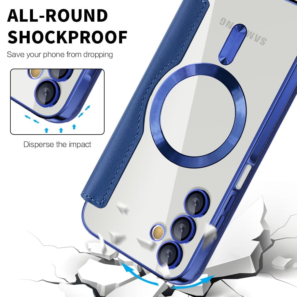 Techsuit SmartMag - θήκη για Samsung Galaxy A15 / 5G - Μπλε 4