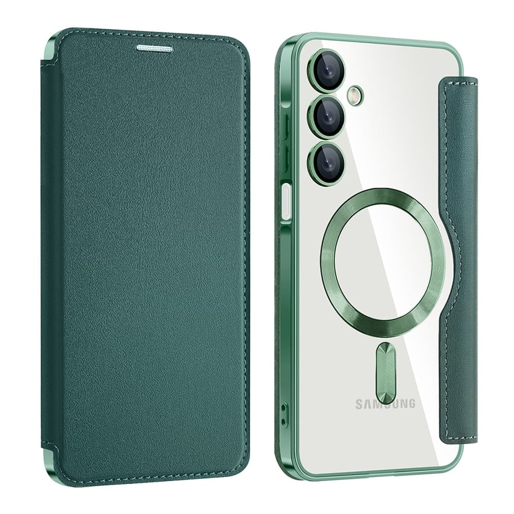 Techsuit SmartMag Book - θήκη για Samsung Galaxy A16 - Πράσινο 2
