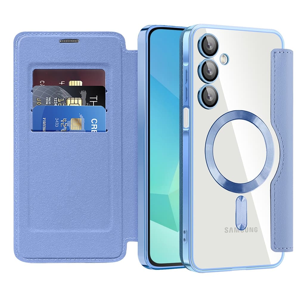 Techsuit SmartMag Book - θήκη για Samsung Galaxy A16 - Πολύχρωμο