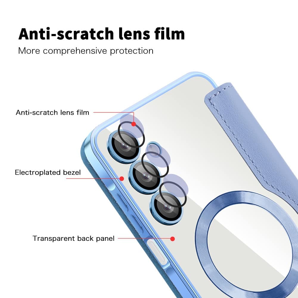 Techsuit SmartMag Book - θήκη για Samsung Galaxy A16 - Πολύχρωμο 3