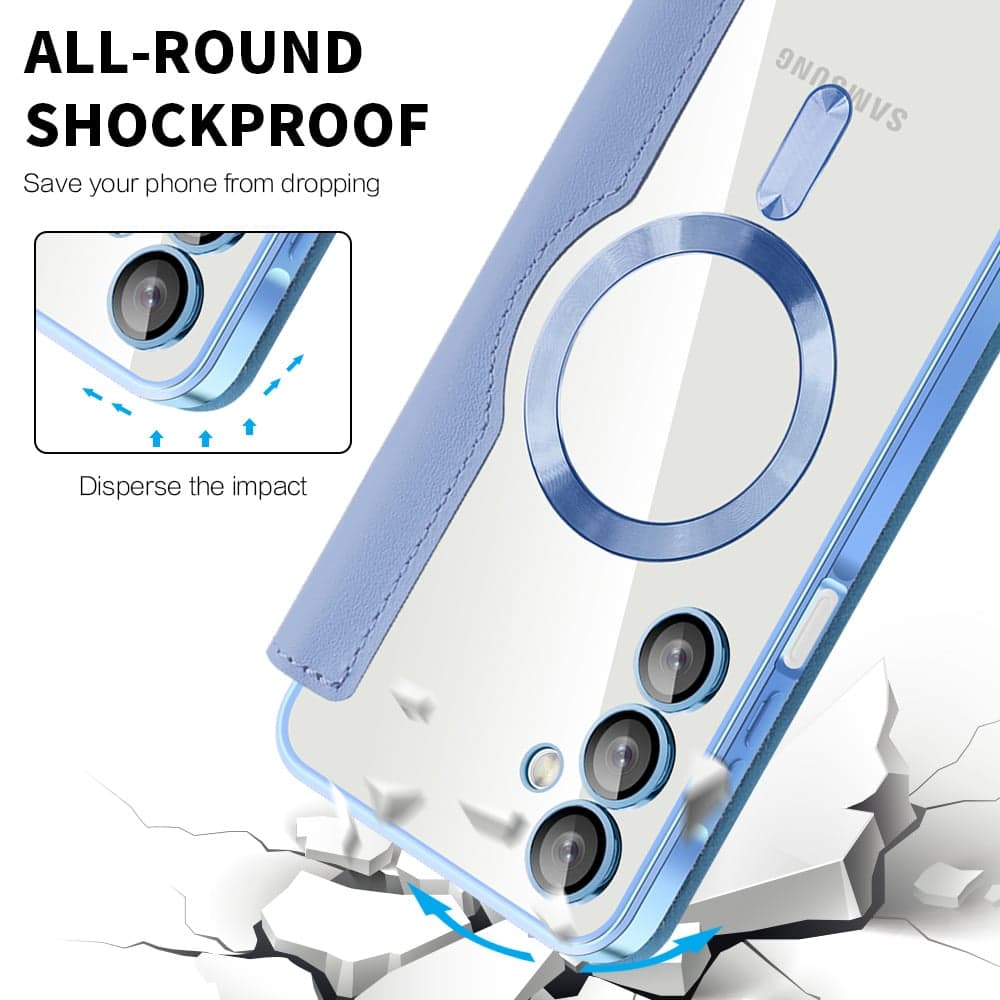 Techsuit SmartMag Book - θήκη για Samsung Galaxy A16 - Πολύχρωμο 4