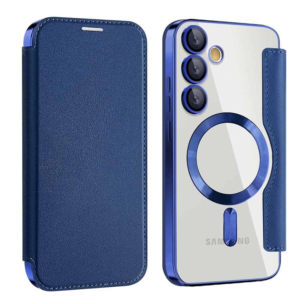 Techsuit SmartMag Book - θήκη για Samsung Galaxy S23 FE - Μπλε 2
