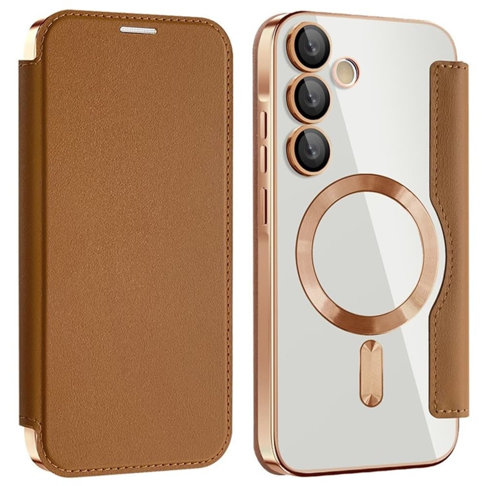 Techsuit SmartMag - θήκη για Samsung Galaxy A35 - Καφέ 2