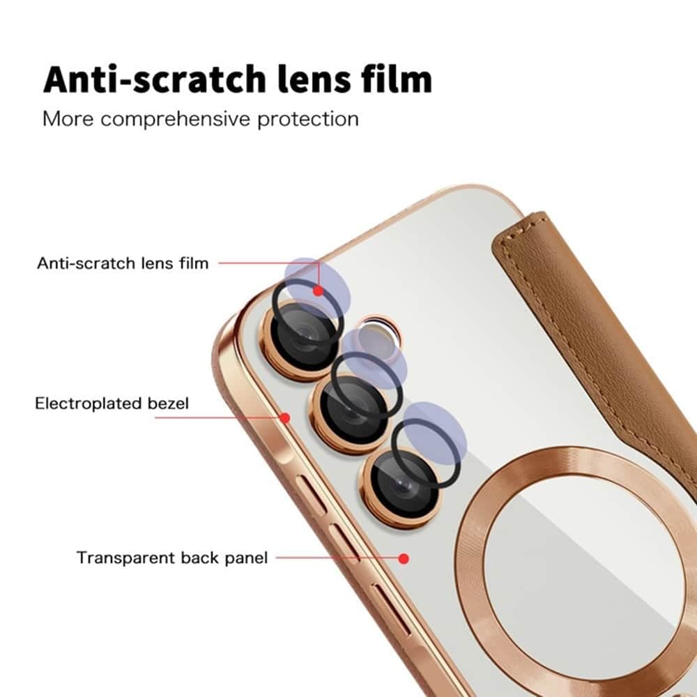Techsuit SmartMag - θήκη για Samsung Galaxy A35 - Καφέ 3